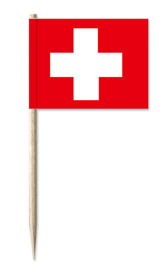 Minifahnen Dekopicker / Käsepicker Schweiz