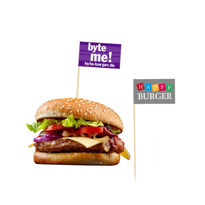 Burger Flags (125 mm)