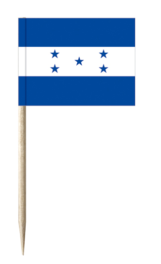 Minifahnen Dekopicker / Käsepicker Honduras