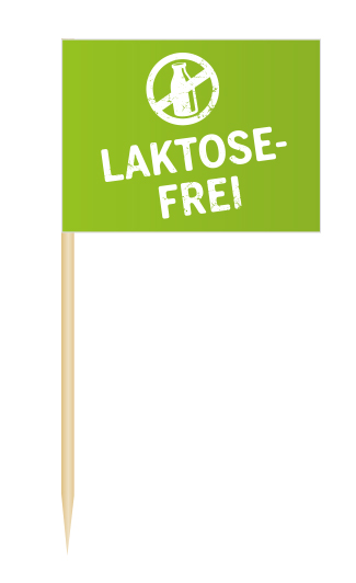 Minifahnen Dekopicker / Flags Laktosefrei