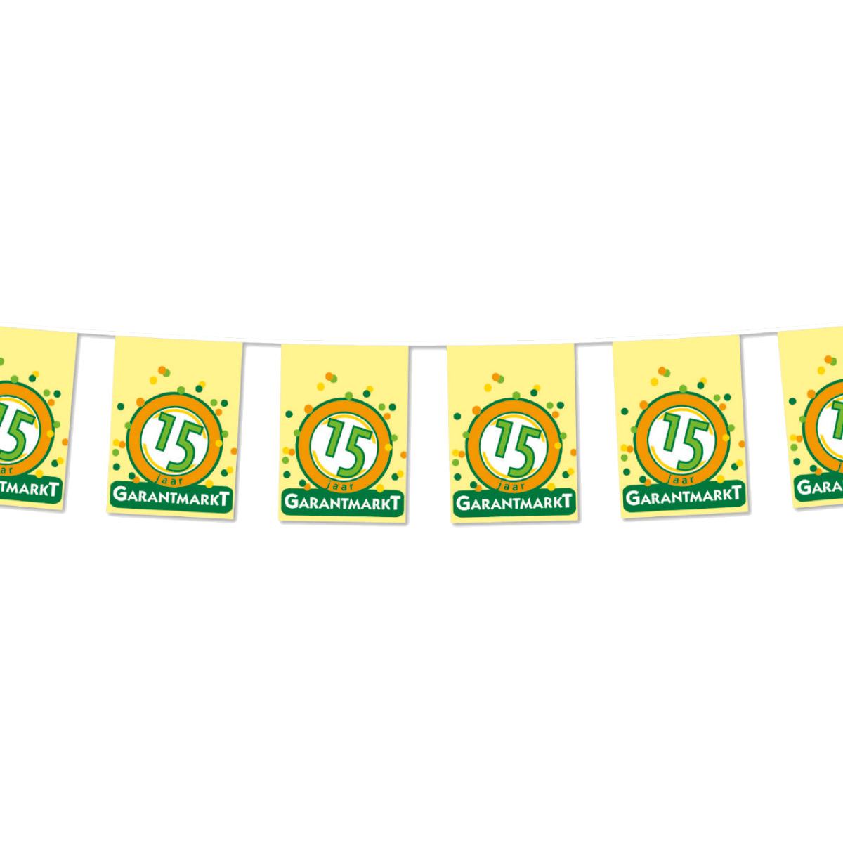 Fahnenketten 15x21 cm (135 g/m2)