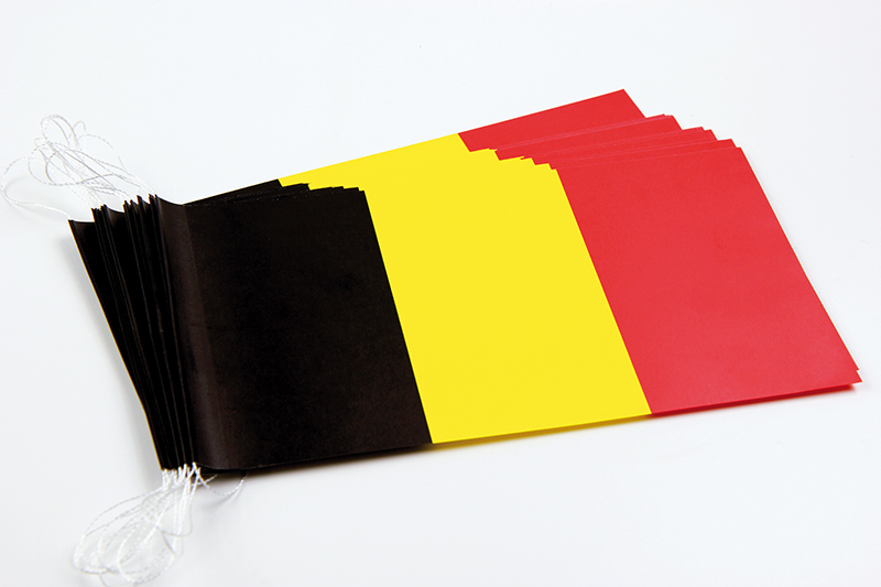 Fahnenketten Belgien
