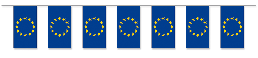 Fahnenketten Europarat