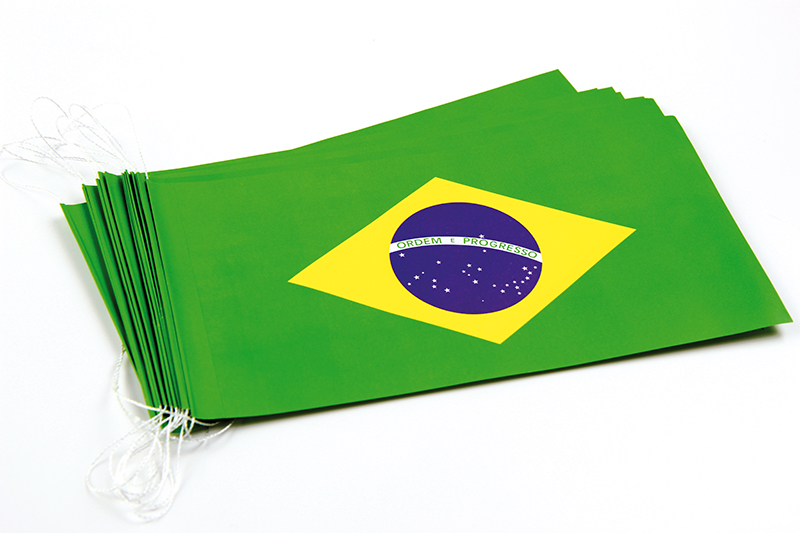 Fahnenketten Brasilien
