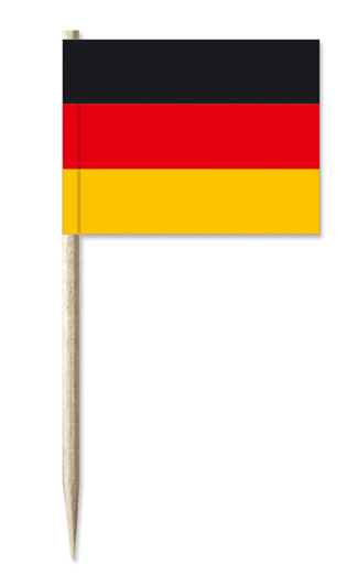 Minifahnen Dekopicker / Käsepicker Deutschland