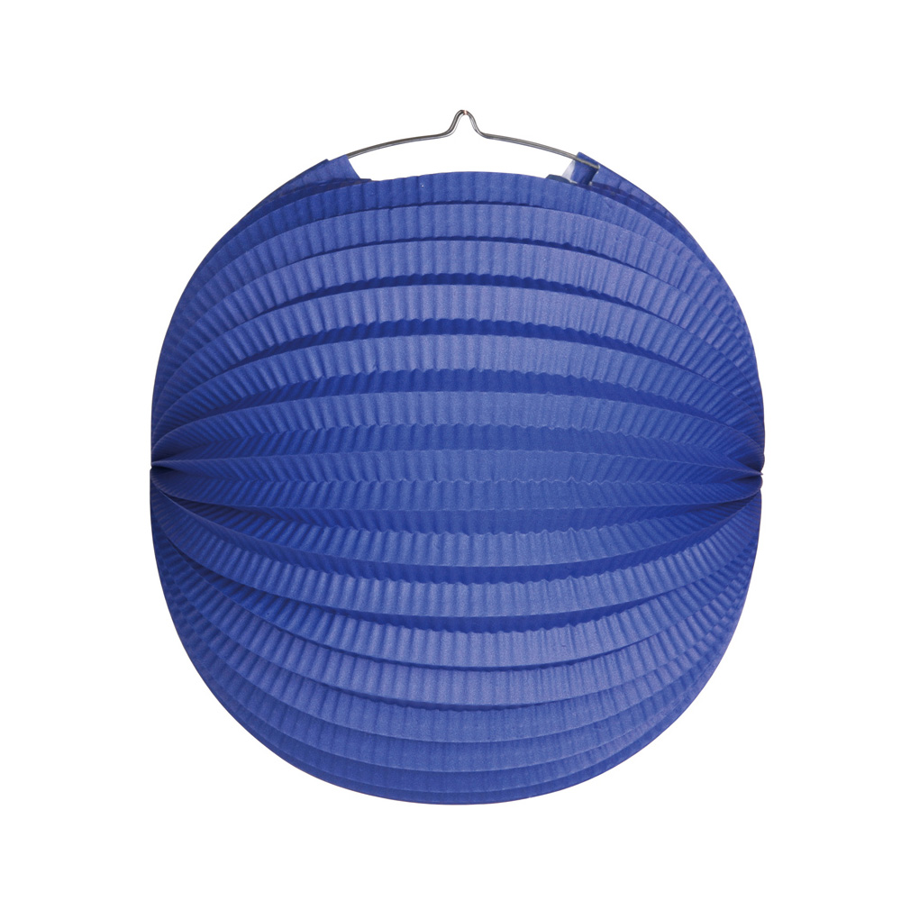 Ballonlaternen Ø 24 cm blau