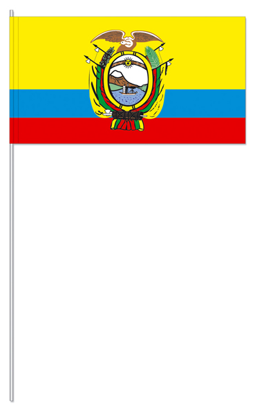 Papierfahnen Ecuador