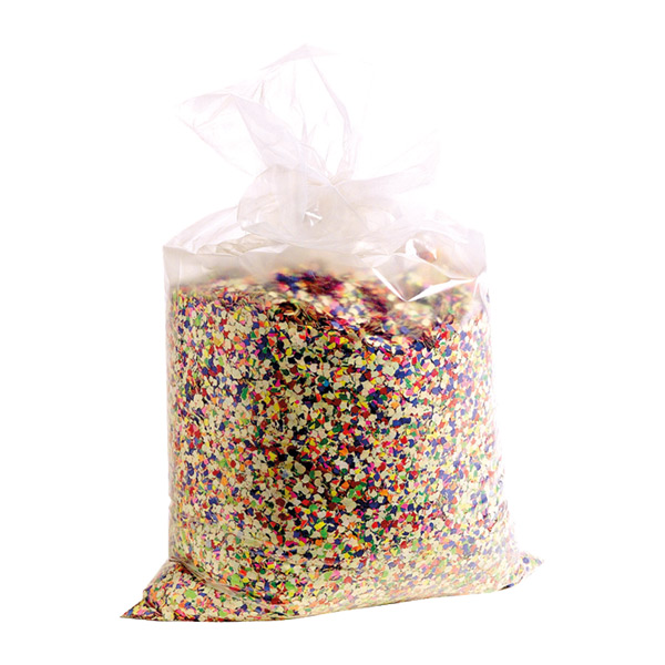 Konfetti bunt Sack 10 kg