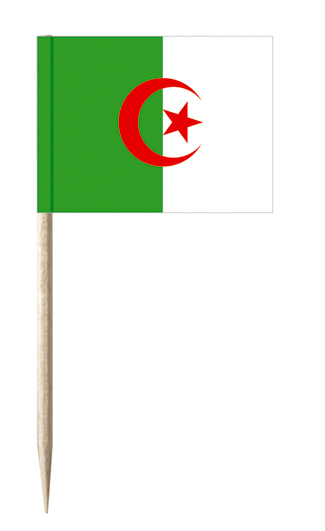 Minifahnen Dekopicker / Käsepicker Algerien