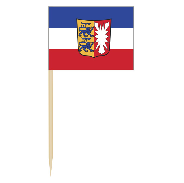 Minifahnen Dekopicker / Käsepicker Schleswig-Holstein