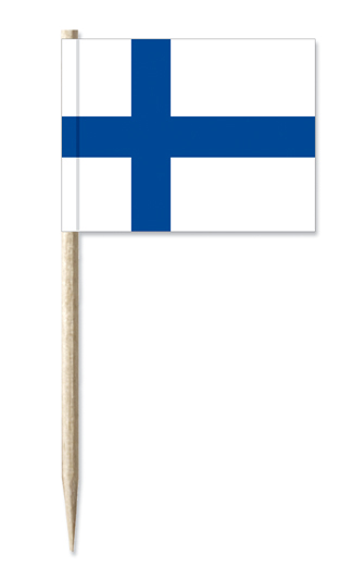 Minifahnen Dekopicker / Käsepicker Finnland