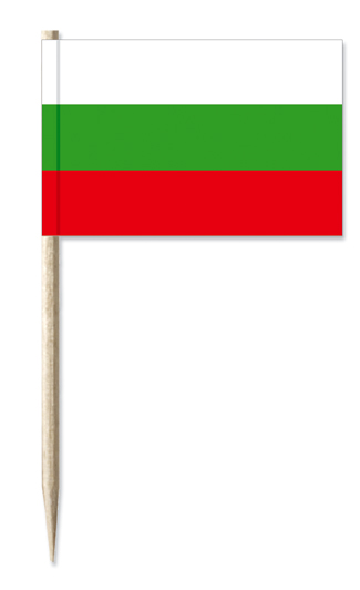 Minifahnen Dekopicker / Käsepicker Bulgarien