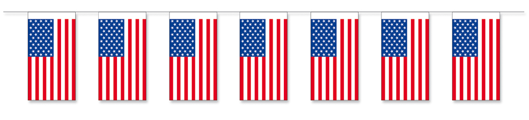 Fahnenketten USA