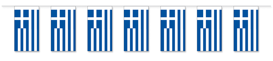 Fahnenketten Griechenland
