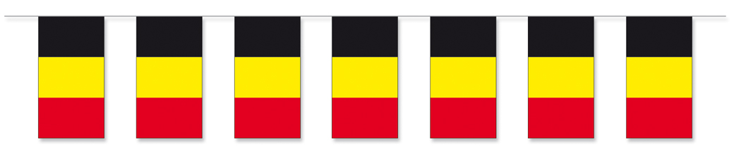 Fahnenketten Belgien