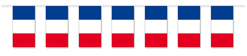 Fahnenketten Frankreich