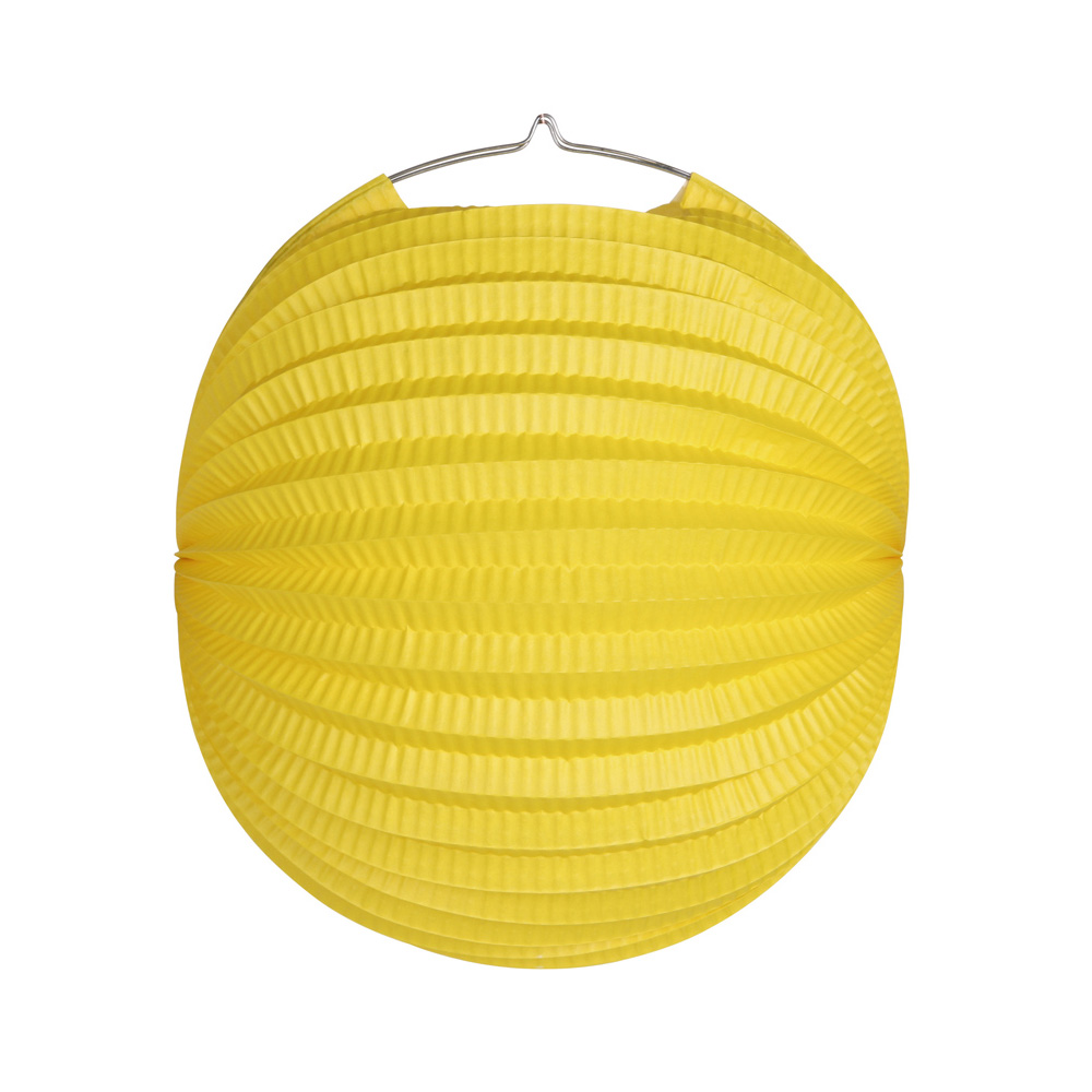 Ballonlaternen Ø 24 cm gelb