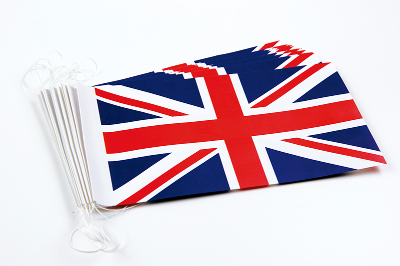 Fahnenketten Großbritannien