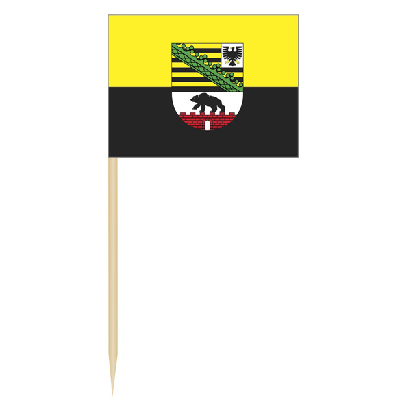 Minifahnen Dekopicker / Käsepicker Sachsen-Anhalt