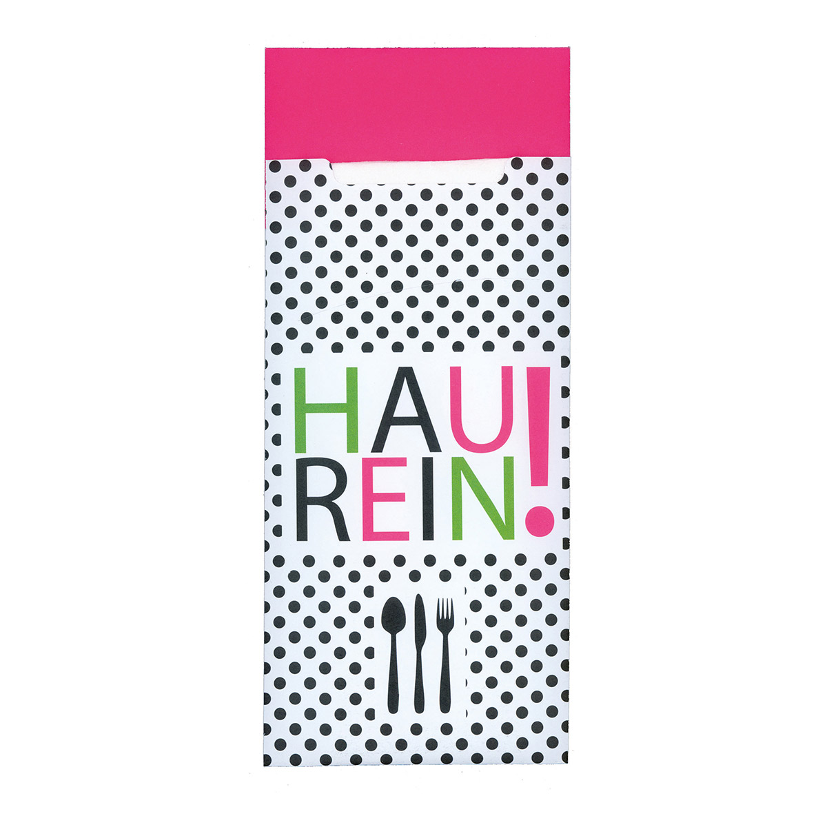 Bestecktaschen „Servetta“ mit Serviette