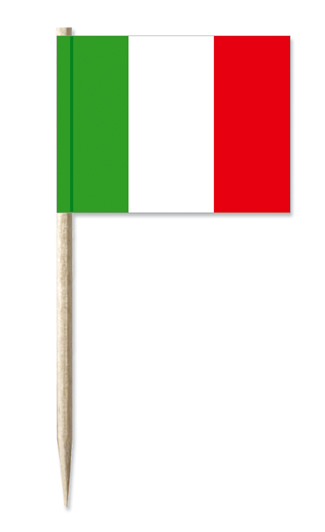 Minifahnen Dekopicker / Käsepicker Italien