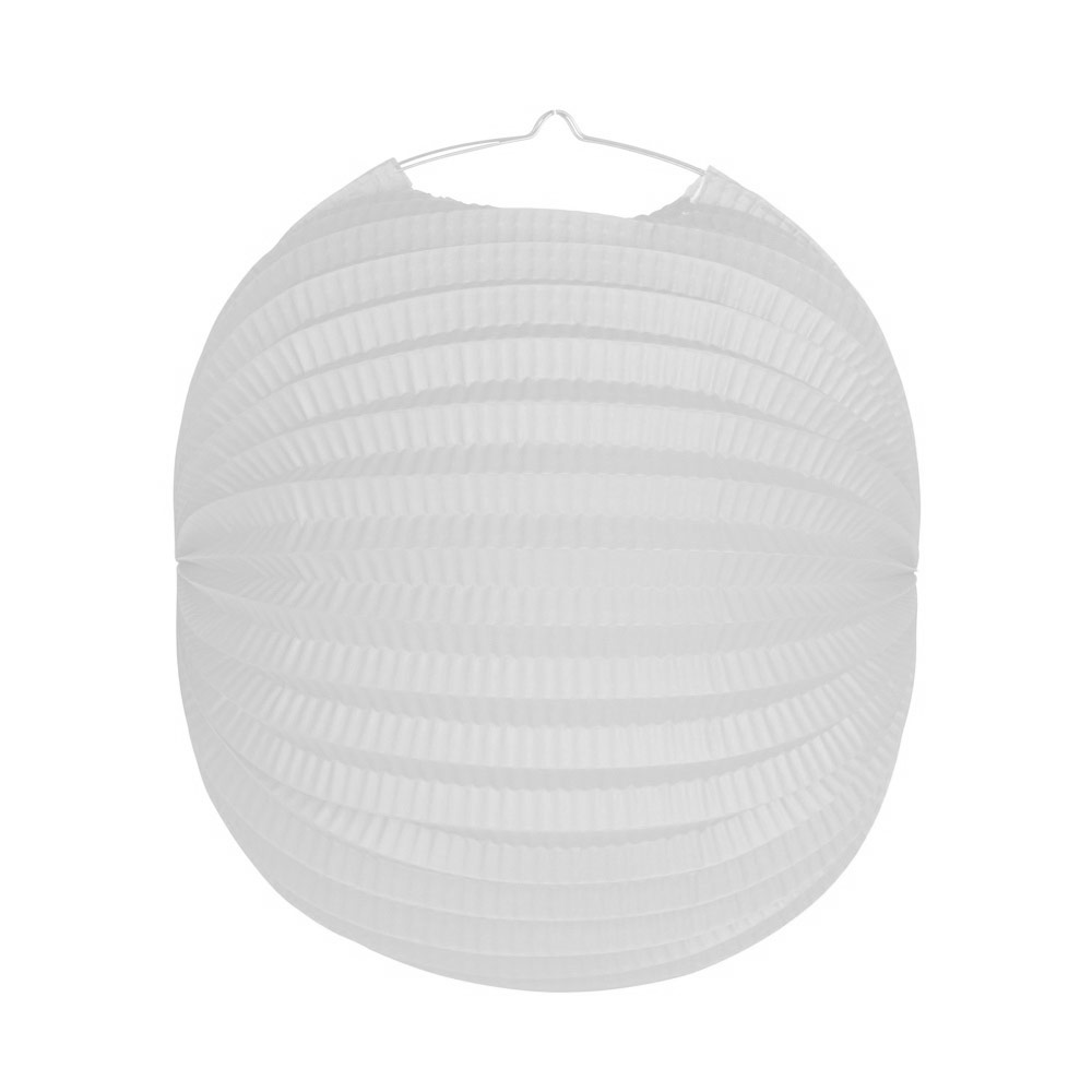 Ballonlaternen Ø 24 cm weiß