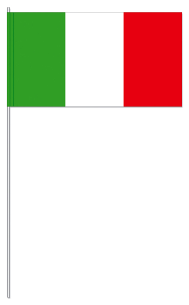 Papierfahnen Italien