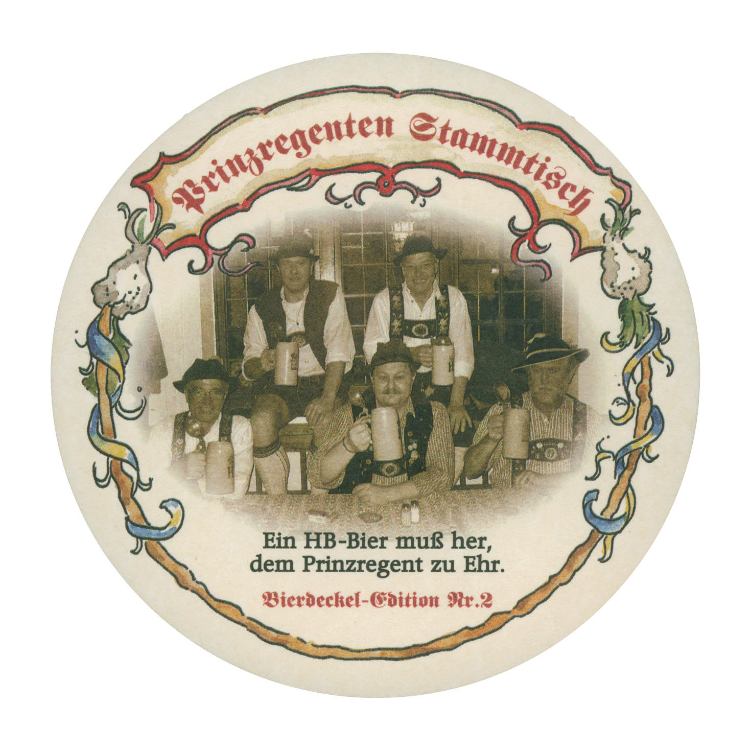 Bierdeckel rund