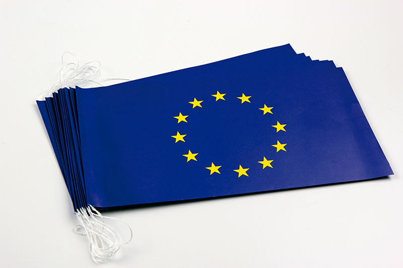 Fahnenketten Europarat