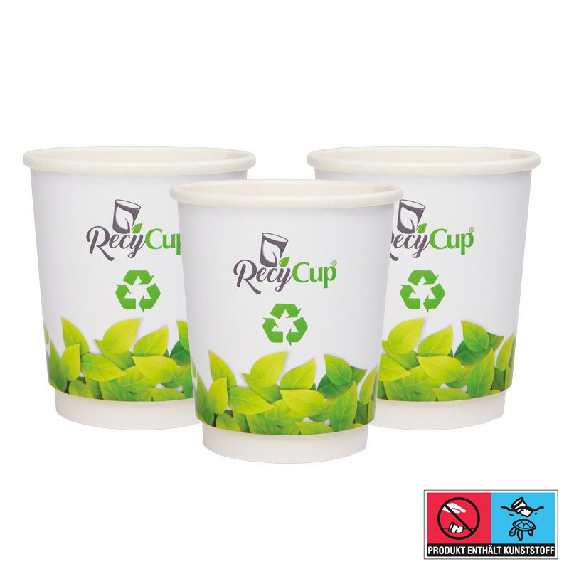 RecyCup ® – recycelbare Trinkbecher