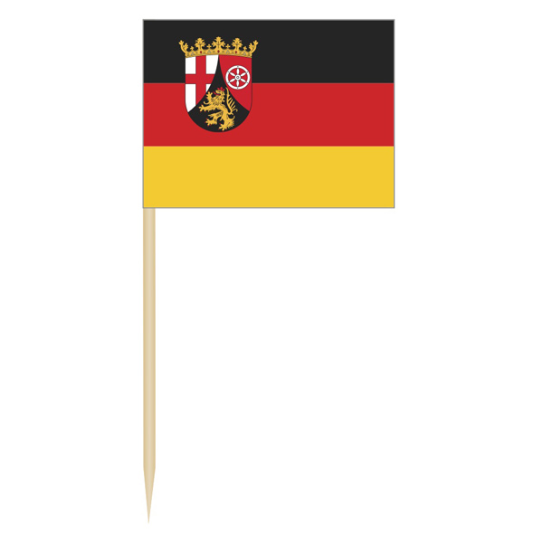 Minifahnen Dekopicker / Käsepicker Rheinland-Pfalz