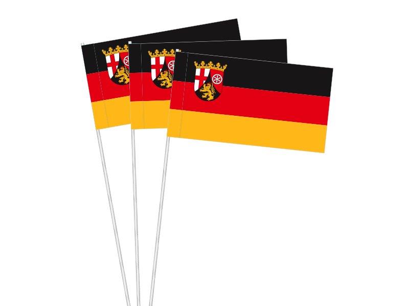 Papierfahnen Rheinland-Pfalz