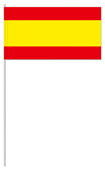 Papierfahnen Spanien